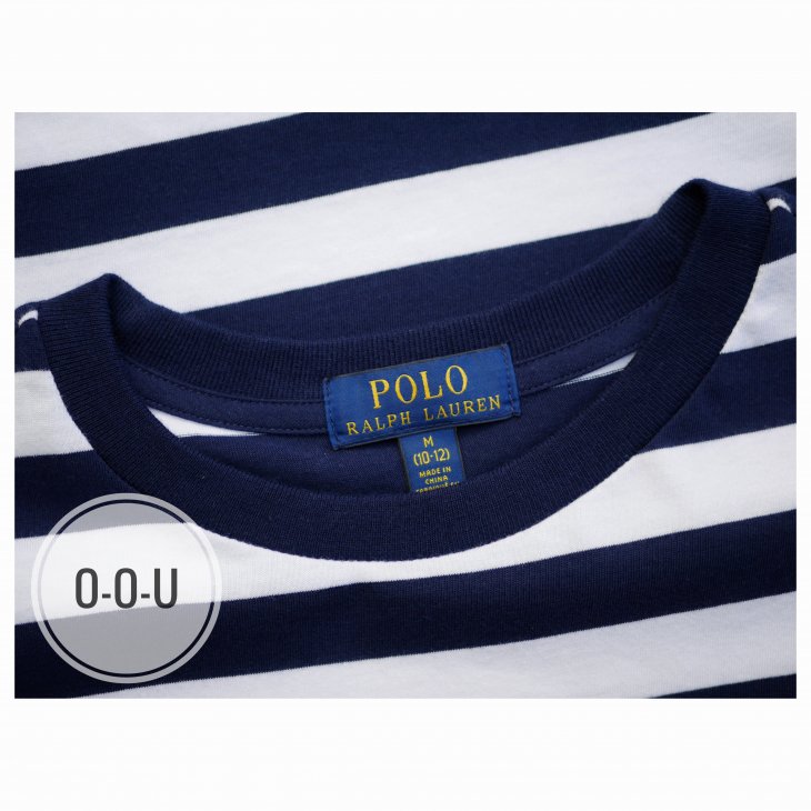 POLO RALPH LAUREN STRIPED BOYS COTTON JERSEY T-SHIRT