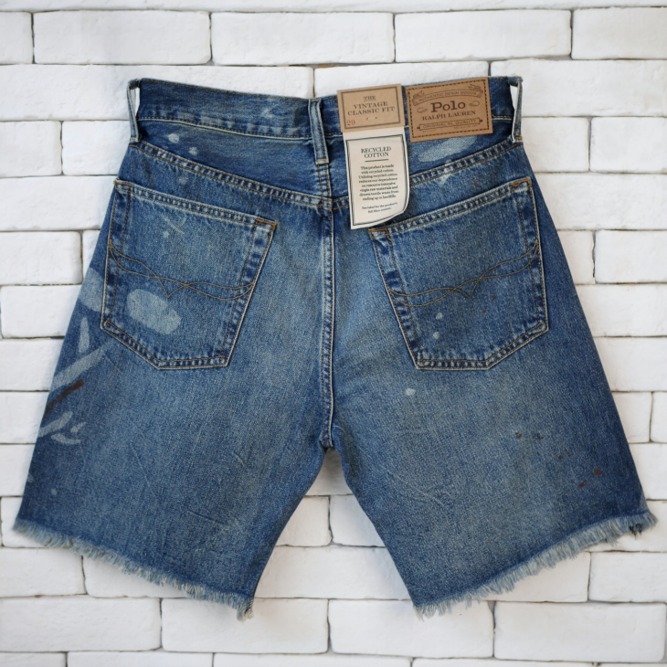 POLO RALPH LAUREN 8-INCH VINTAGE CLASSIC DENIM SHORT