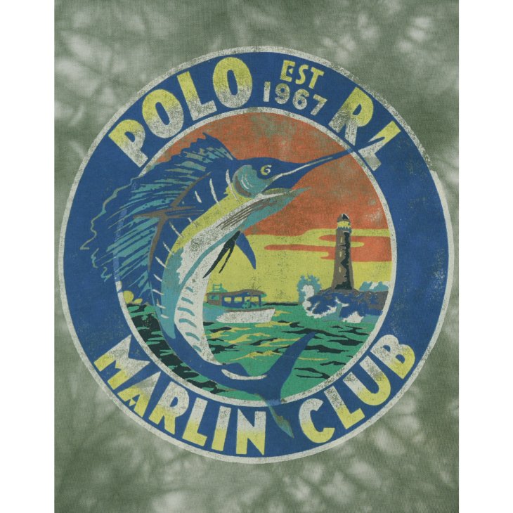 POLO RALPH LAUREN CLASSIC FIT GRAPHIC JERSEY T-SHIRT