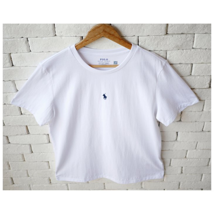 POLO RALPH LAUREN CUSTOM FIT JERSEY CREWNECK T-SHIRT