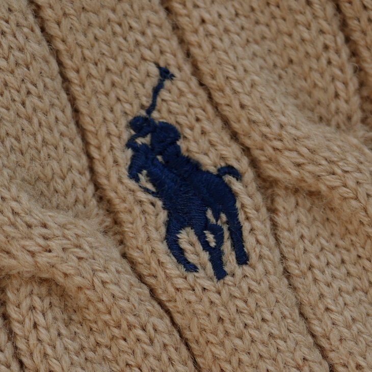 POLO RALPH LAUREN CABLE-KNIT WOOL-CASHMERE JUMPER