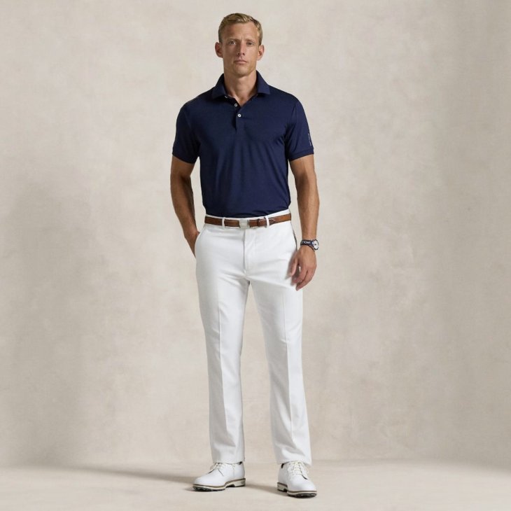 POLO RALPH LAUREN RLX TAILORED FIT PERFORMANCE POLO SHIRT