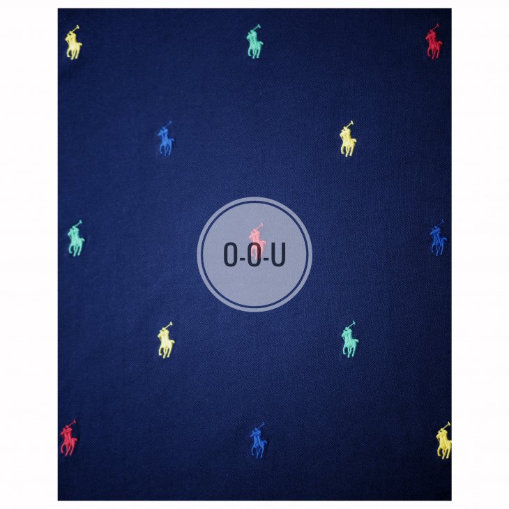 POLO RALPH LAUREN CUSTOM SLIM FIT POLO PONY COTTON MESH TEE