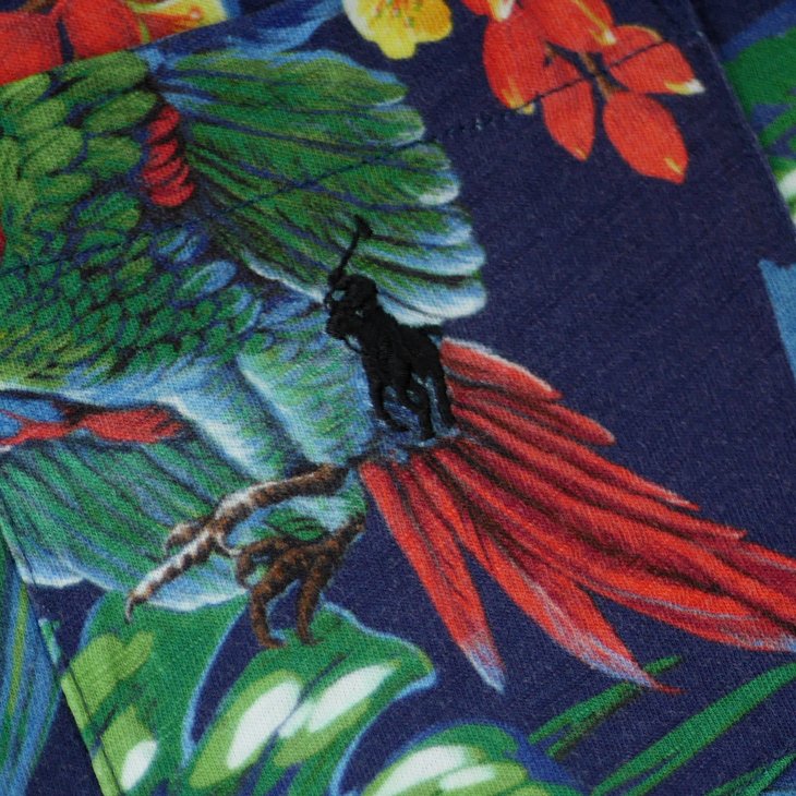 POLO RALPH LAUREN CLASSIC FIT TROPICAL JERSEY POLO SHIRT