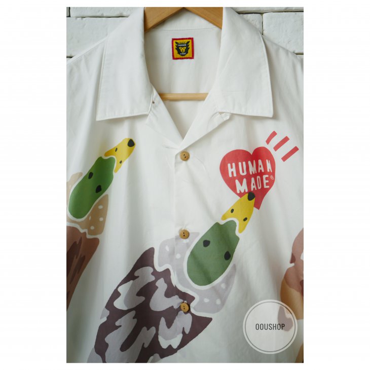 HUMAN MADE DUCK ALOHA SHIRT