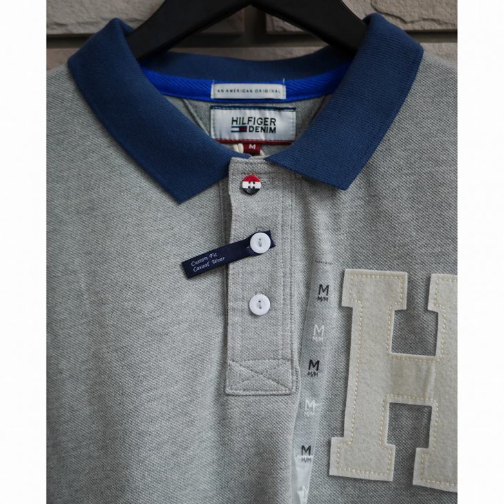 TOMMY HILFIGER CUSTOM FIT POLO SHIRT