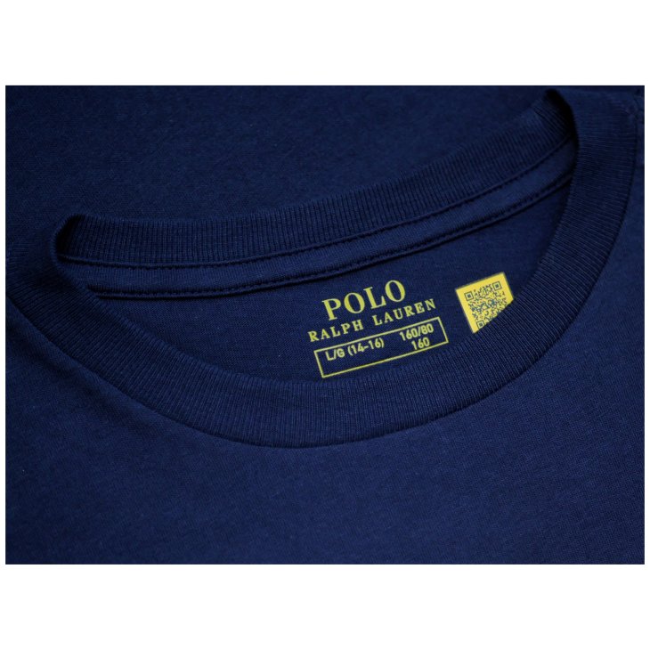 POLO RALPH LAUREN BOYS COTTON JERSEY LONG SLEEVE TEE