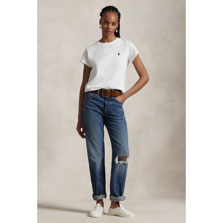 POLO RALPH LAUREN WOMEN COTTON JERSEY TEE
