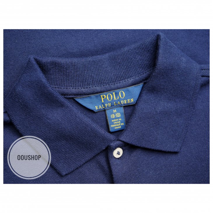 POLO RALPH LAUREN POLO BEAR GIRLS STRETCH MESH POLO DRESS