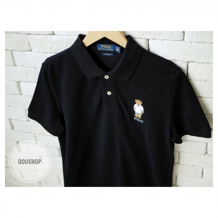 POLO RALPH LAUREN CUSTOM FIT BEAR POLO SHIRT