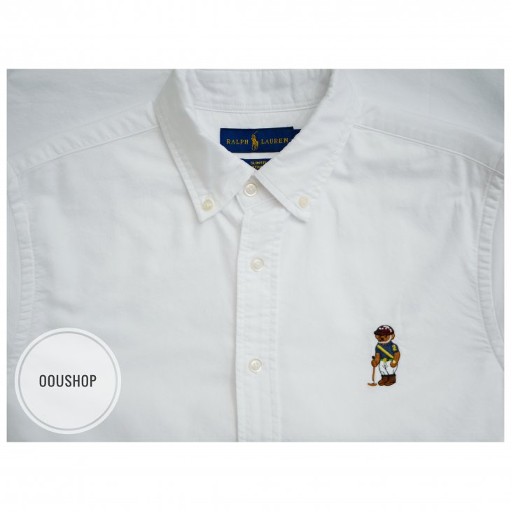 POLO RALPH LAUREN POLO BEAR OXFORD SHORT-SLEEVE SHIRT