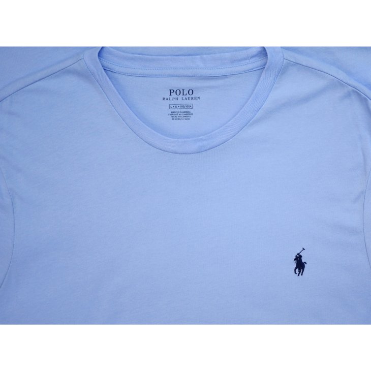 POLO RALPH LAUREN CUSTOM SLIM FIT CREWNECK T-SHIRT