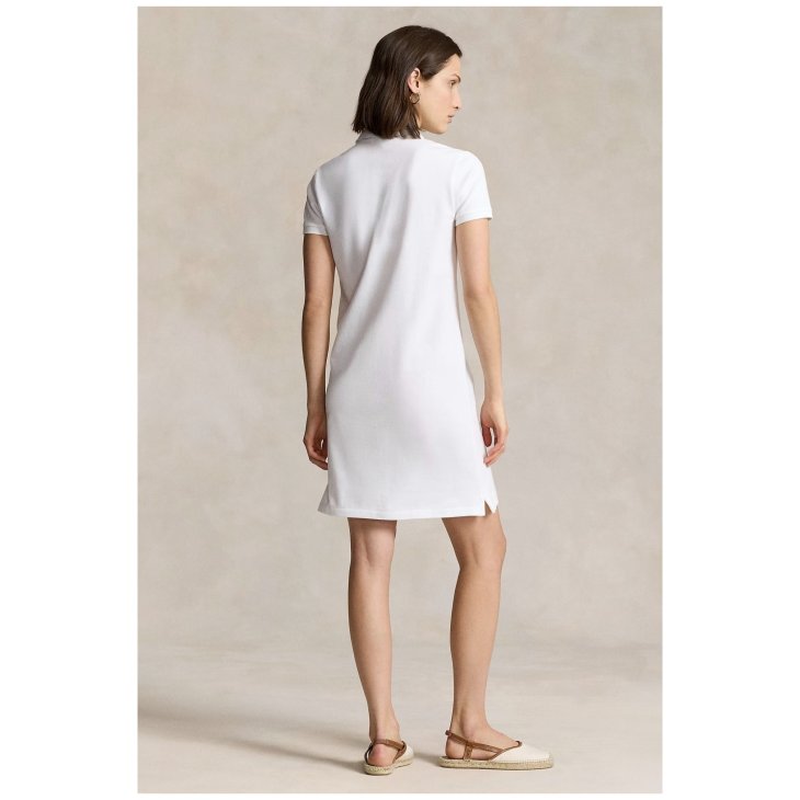 POLO RALPH LAUREN COTTON MESH POLO DRESS