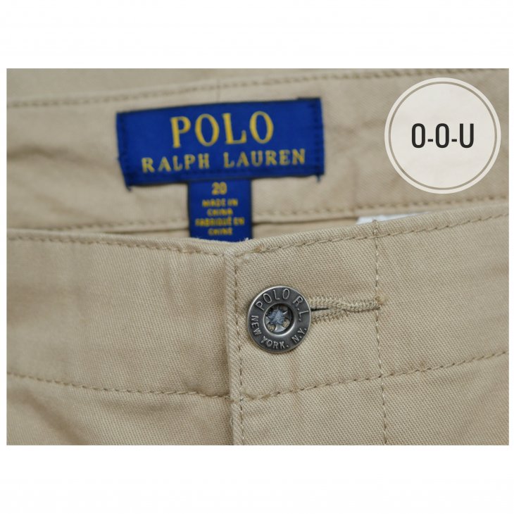 POLO RALPH LAUREN BOYS BULLDOG STRETCH CHINO SHORT