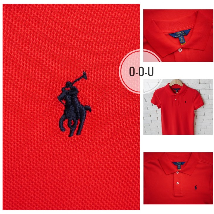 POLO RALPH LAUREN GIRLS COTTON MESH POLO DRESS