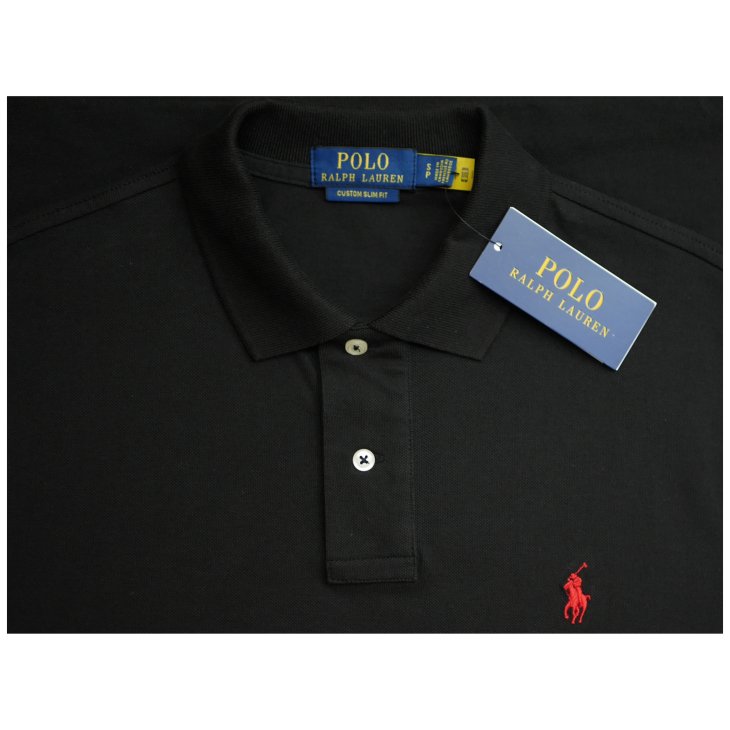 POLO RALPH LAUREN CUSTOM SLIM FIT POLO SHIRT