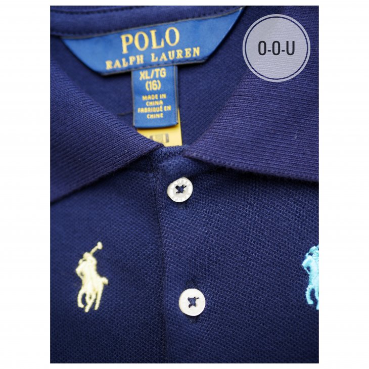 POLO RALPH LAUREN GIRLS POLO PONY STRETCH MESH POLO DRESS