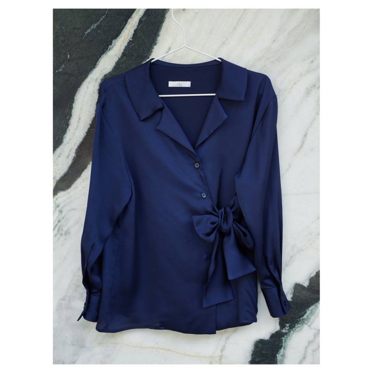 VELA SATIN SHIRT