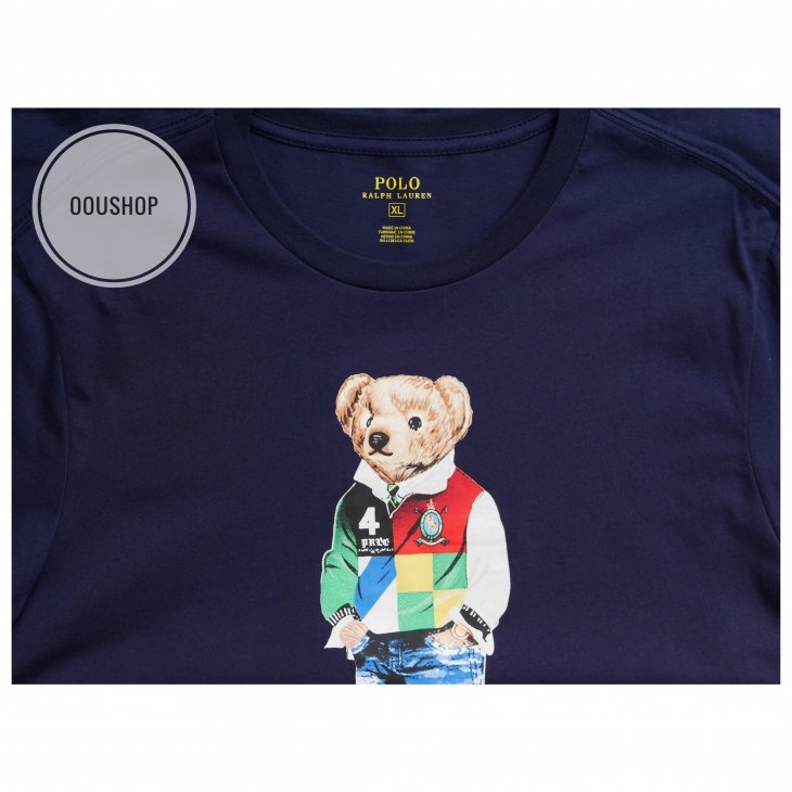 POLO RALPH LAUREN POLO BEAR BOYS COTTON JERSEY TEE