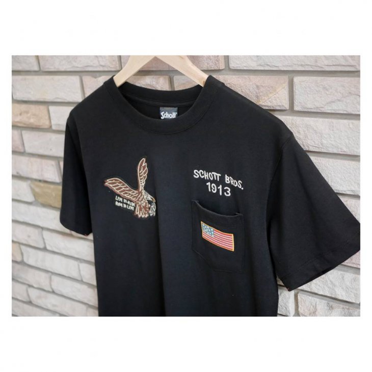 SCHOTT N.Y.C. POCKET T-SHIRT