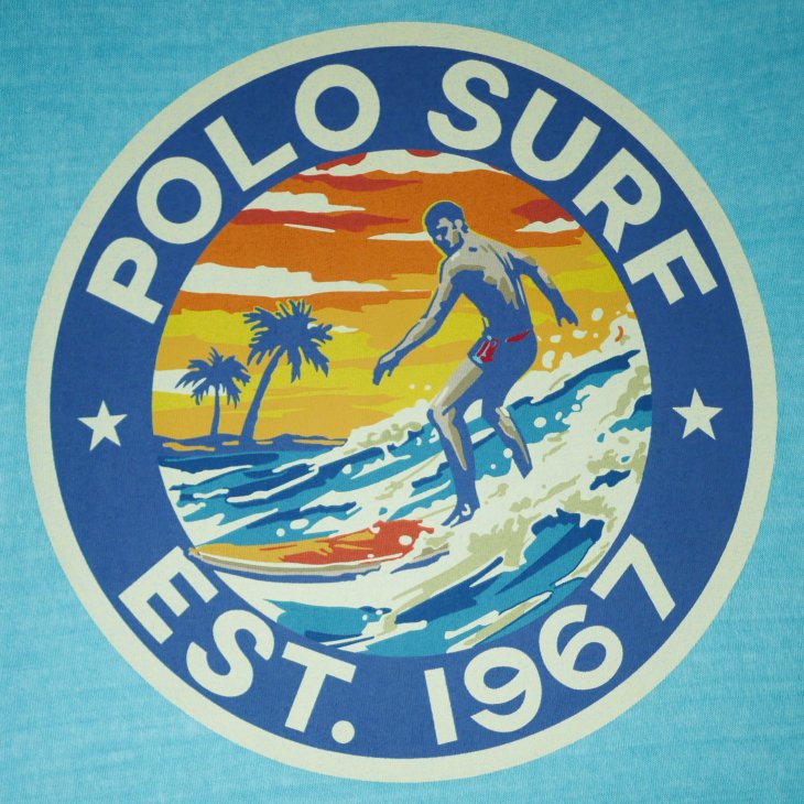POLO RALPH LAUREN CLASSIC FIT POLO SURF T-SHIRT