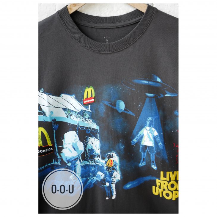 TRAVIS SCOTT X MCDONALD'S LIVE FROM UTOPIA T-SHIRT