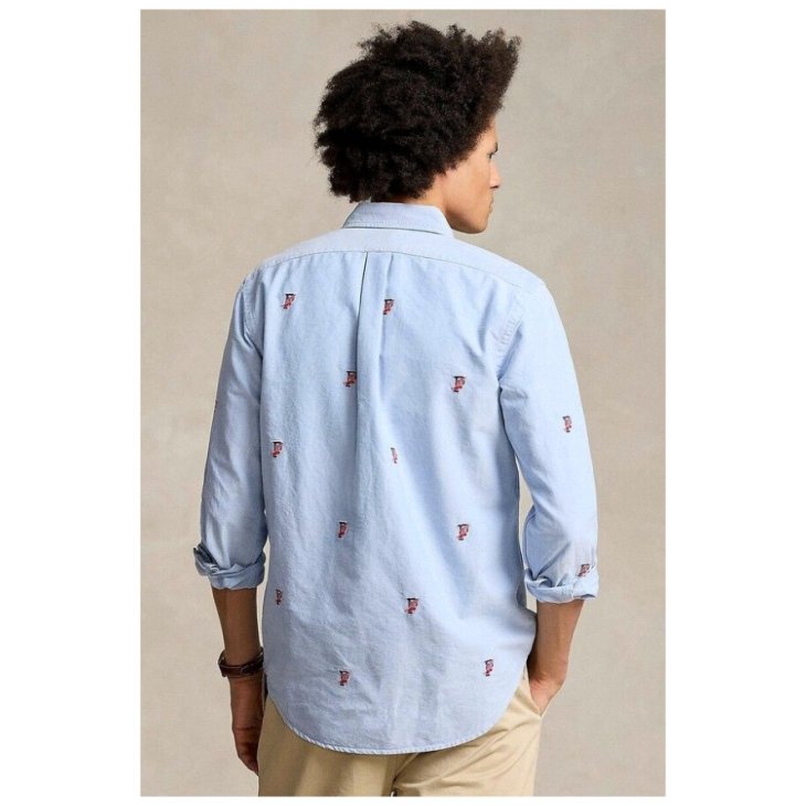 POLO RALPH LAUREN CLASSIC FIT P-WING OXFORD SHIRT