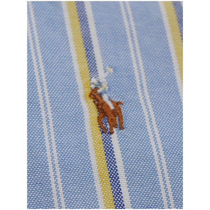 POLO RALPH LAUREN KIDS STRIPED OXFORD SHIRT