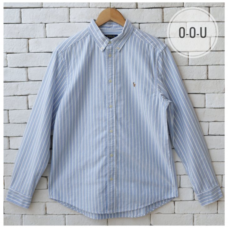 POLO RALPH LAUREN BOYS STRIPED COTTON SHIRT