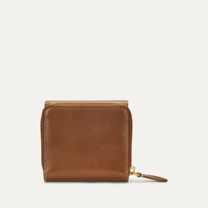POLO RALPH LAUREN POLO ID LEATHER COMPACT WALLET