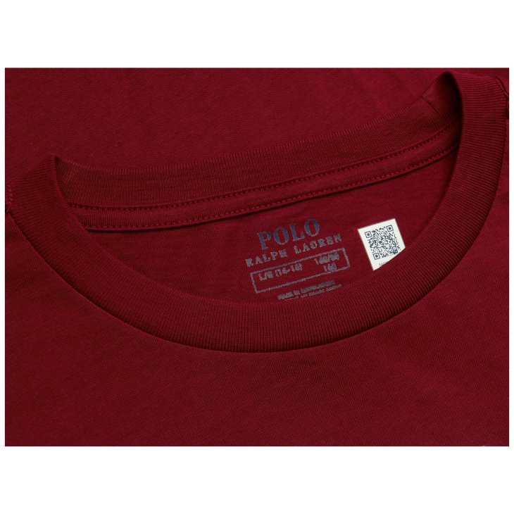 POLO RALPH LAUREN BOYS COTTON JERSEY LONG SLEEVE TEE