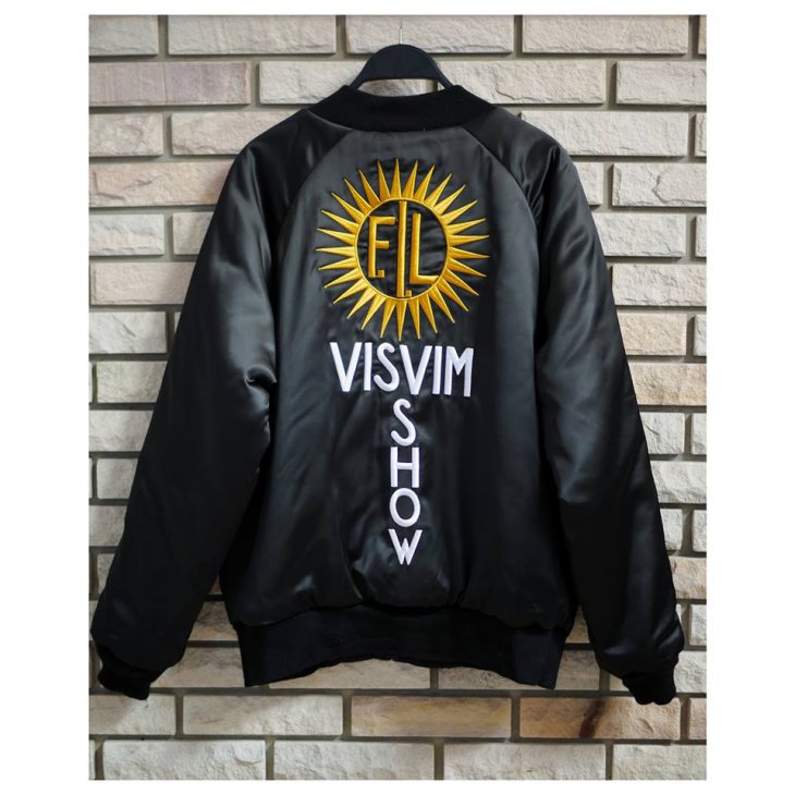 VisVim Embroidered Reversible Satin Souvenir Bomber