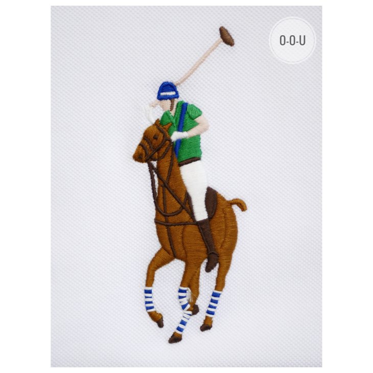 POLO RALPH LAUREN CUSTOM SLIM FIT BIG PONY POLO SHIRT