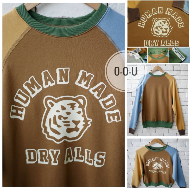 HUMAN MADE TSURIAMI CRAZY PASTEL SWEATSHIRT