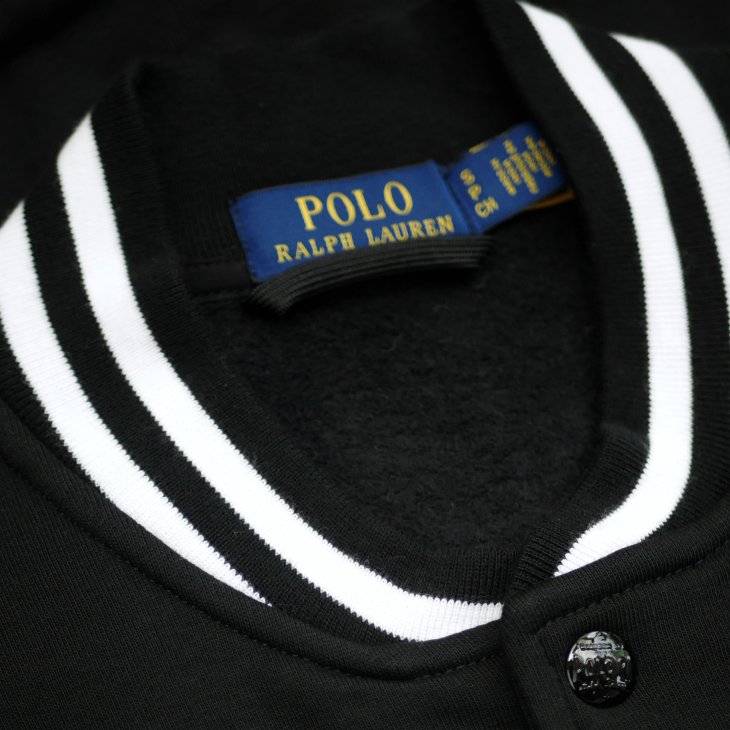 POLO RALPH LAUREN BIG PONY FLEECE BASEBALL JACKET