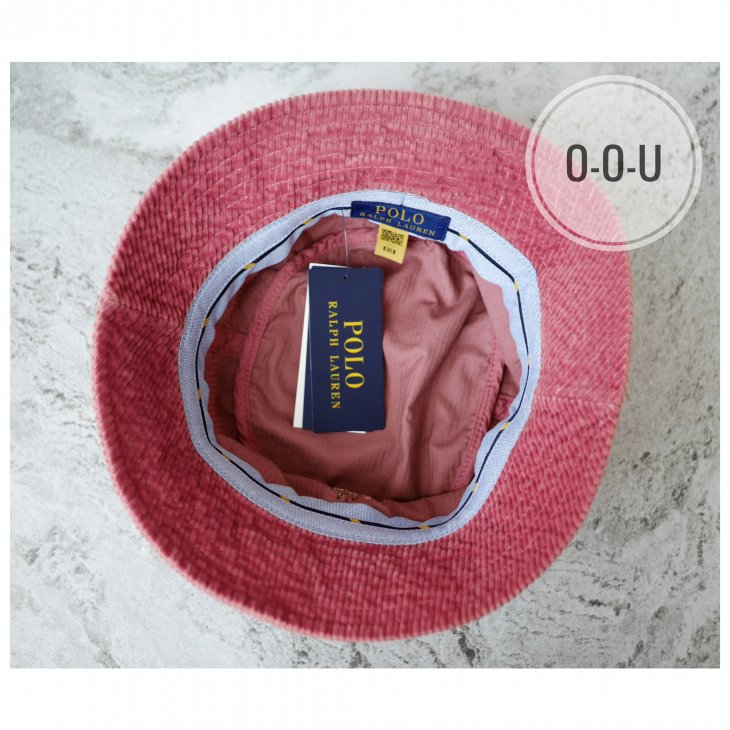 POLO RALPH LAUREN CORDUROY BUCKET HAT