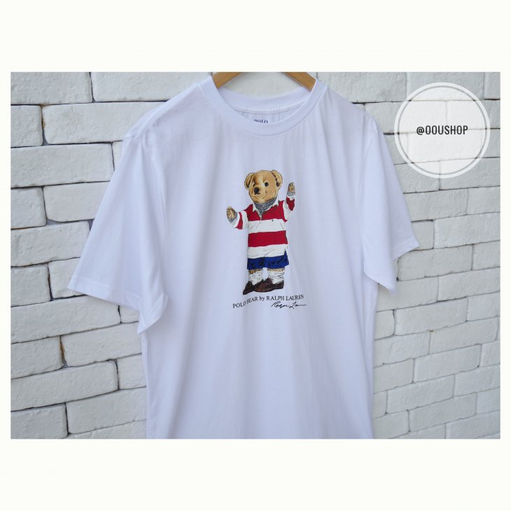 POLO RALPH LAUREN BEAR BOYS COTTON T-SHIRT
