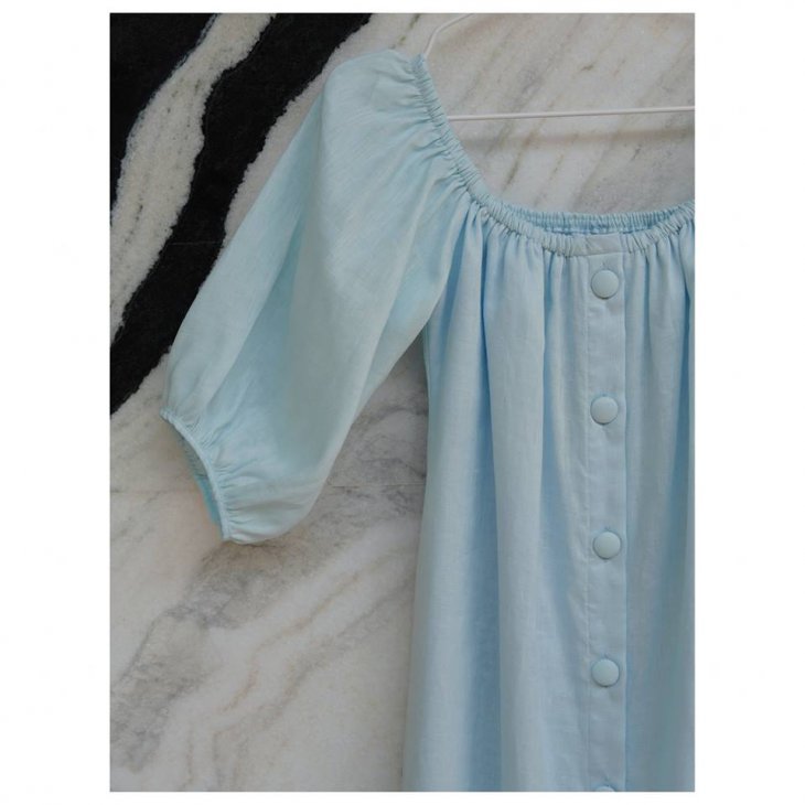 AYA DOLL SLEEVE  DRESS