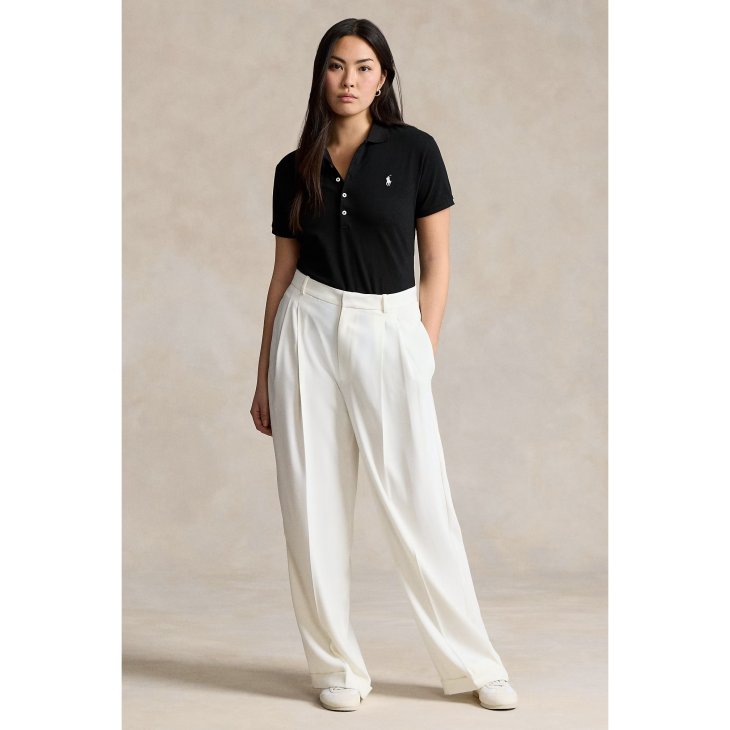 POLO RALPH LAUREN WOMEN SLIM FIT STRETCH POLO SHIRT