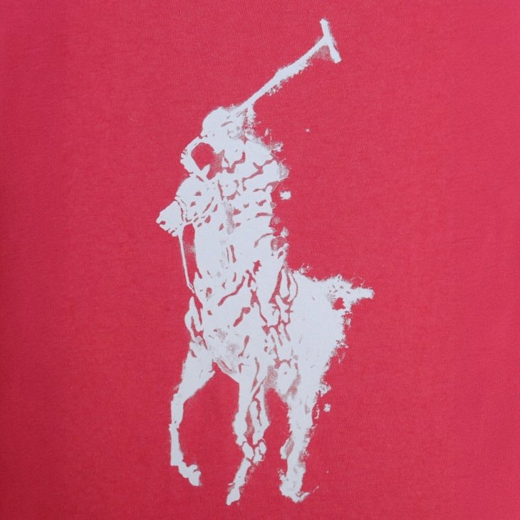 POLO RALPH LAUREN BOYS BIG PONY PAINT-SPLATTER-PRINT COTTON TEE